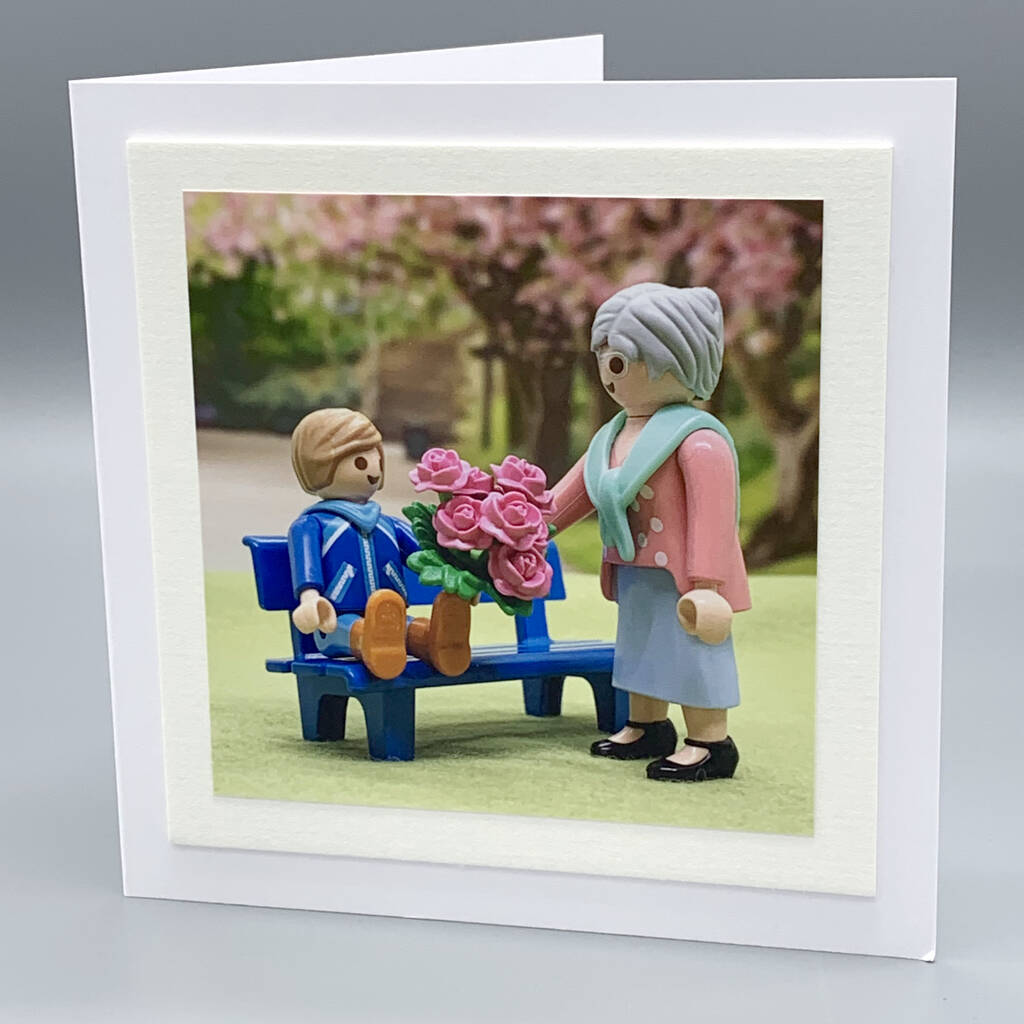 Love You Grandma Lego Card, 1 of 2
