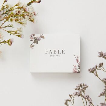 Folksy Fox Tales Peach Square Scarf, 6 of 8