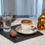 Beige Set Of Six Porcelain Espresso Cup And Saucer, thumbnail 8 of 11