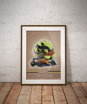 Lando Norris F1 Driver Poster, 2 of 4