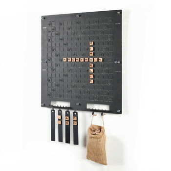 Metal Wall Word Game Family Night Games, 8 of 10