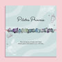 Pilates Princess Fluorite Crystal Bracelet, thumbnail 1 of 6