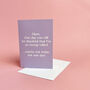 Funny Strong Willed Birthday Wordy Card, thumbnail 4 of 4