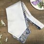 Liberty Paisely Cravat And Pocket Square Set For Men And Boys, thumbnail 2 of 6