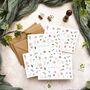 Blush Pink Roses, Gypsophila And Eucalyptus Thank You Cards, thumbnail 5 of 7