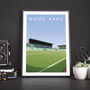 Plymouth Argyle Home Park Grandstand Poster, thumbnail 1 of 8