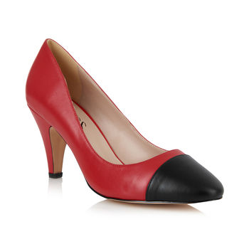 Borough Mid Heeled Court Shoes, 3 of 10