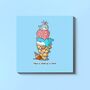 Whale Birthday Card | Cute Greetings Card, thumbnail 1 of 4