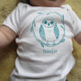 Organic Owl Baby T Shirt, thumbnail 5 of 6