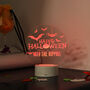Personalised Halloween LED Light Up Sign, thumbnail 5 of 6