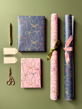 Luxury Bow Pattern Wrapping Paper, 7 of 11