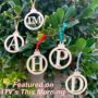 Wooden Christmas Letter Baubles, thumbnail 1 of 8