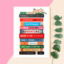 Personalised Books Wedding Card, thumbnail 2 of 3