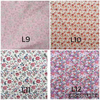 Floral Liberty Print Cotton Face Mask, 7 of 10