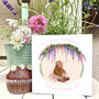 Personalised Granddaughter Princess Bear Birthday Card, thumbnail 1 of 4