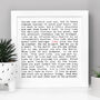 Love Quotes Print, Wedding Gift, thumbnail 1 of 7