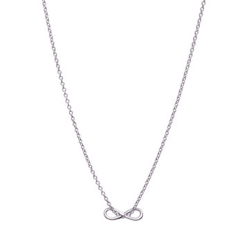 Mini Infinity Charm Necklace, 6 of 11
