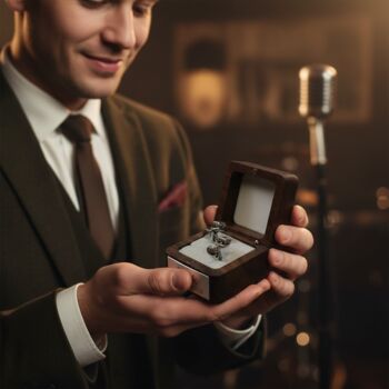 Personalised Retro Microphone Cufflinks, 8 of 12