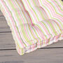 Pastel Plaid Padded Cotton Dog Bed, thumbnail 5 of 9