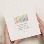 Personalised Candle Birthday Card For Friend Or Her, thumbnail 1 of 7