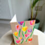 Tulips Floral Mother's Day Card, thumbnail 7 of 8