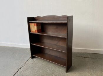 Antique Vintage Free Standing Oak Book Shelves, 5 of 12