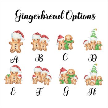 Personalised Christmas Gingerbread Lantern Hanging Decoration, 2 of 11