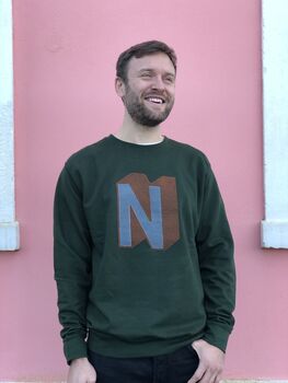 Personalised Initial Adult Sweater, 3 of 7