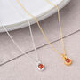 Gem Dot Personalised Birthstone Necklace, thumbnail 9 of 12