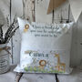 Personalised Jungle Animals Pocket Pillow, Kids Reading Cushion, thumbnail 1 of 2