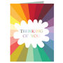 Mini Rainbow Thinking Of You Card, thumbnail 2 of 4