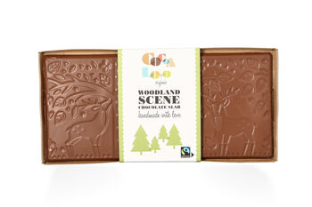 Woodland Scene Milk Chocolate Slab, 3 of 3