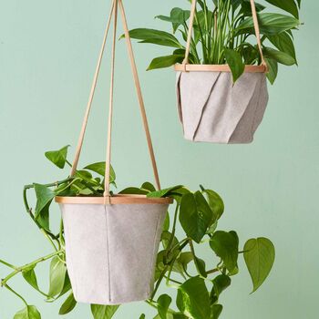 Sew Your Own: Hanging Plant Pot Patterns X2 Pots, 4 of 4