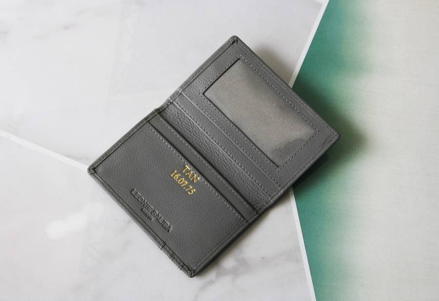 Personalised Card And ID Wallet By Leonie Saliba | notonthehighstreet.com