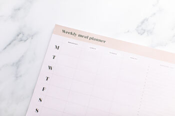 A4 Meal Planner Notepad, 4 of 5