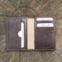 Woodland Range Small Bifold Brown Leather Wallet Rfid Safe, thumbnail 4 of 6