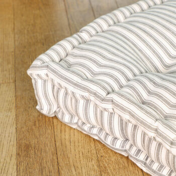 Extra Large Vintage Striped Indoor Cushion, 7 of 7