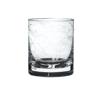 Pair Of Fern Design Whisky Glasses, 2 of 2