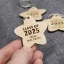 Personalised “Class Of 2026” Leavers Keyring – Custom Name And Year Keepsake, thumbnail 1 of 8