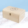 Personalised Engraved Wooden Sewing Chest, thumbnail 9 of 10