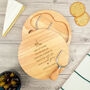 Personalised Wooden Cheese Board For Valentine’s Day, thumbnail 2 of 6