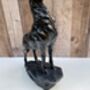 Large 41cm Stag Figurine Black And Brown Deer Ornament, thumbnail 5 of 11