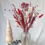 Christmas Dried Flower Arrangement With Vase, thumbnail 2 of 4