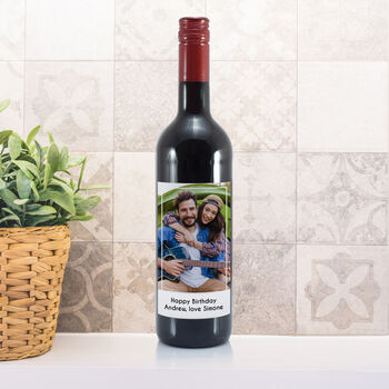 Personalised Wine Bottle Thank You Gift, 2 of 4