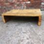 Timber All Wood Coffee Table Tv Unit Stand 110, thumbnail 2 of 5