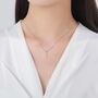 Sterling Silver Tiny Sword Pendant Necklace, thumbnail 7 of 12