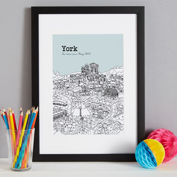 Personalised York Print, 4 of 10
