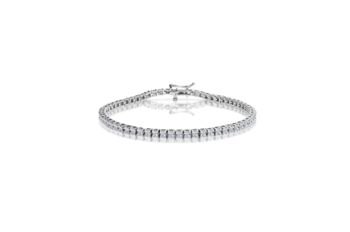 Sterling Silver Tennis Bracelet 3mm, 3 of 3