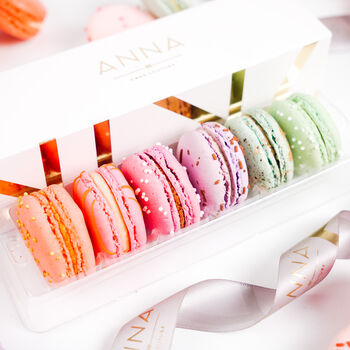 Six Piece Seasonal Macaron Box, 2 of 2