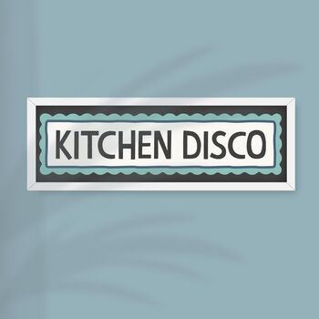 Framed Kitchen Disco Print, 6 of 12